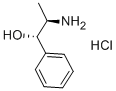 Norephedrine Hydrochloride Structure