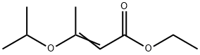 에틸3-이소프로폭시-2-부테노에이트 구조식 이미지