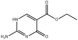 2-AMINO-5-CARBOETHOXY-4-HYDROXYPYRIMIDINE 구조식 이미지