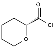 2H-Pyran-2-carbonyl chloride, tetrahydro-, (R)- (9CI) Structure