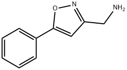 (5-PHENYLISOXAZOL-3-YL)METHYLAMINE Structure