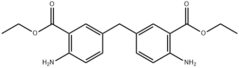 디에틸5,5'-메틸렌디안트라닐레이트 구조식 이미지