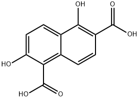 1,6-DIHYDROXYNAPHTHALENE-2,5-DICARBOXYLIC ACID Structure