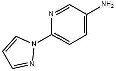 6-(1H-PYRAZOL-1-YL)PYRIDIN-3-AMINE Structure