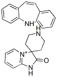 5H-Dibenz[b,f]azepine, spiro[imidazo[1,2-a]pyridine-3(2H),4'-piperidin]-2-one deriv. 구조식 이미지