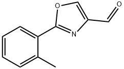 2-O-TOLYL-OXAZOLE-4-CARBALDEHYDE Structure