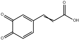 4-(2-Carboxyvinyl)-1,2-benzoquinone Structure