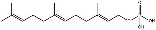 Farnesyl monophosphate Structure