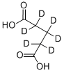 PENTANEDIOIC-D6 ACID Structure