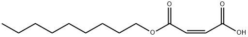 Maleic acid hydrogen 1-nonyl ester Structure