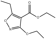 4-이속사졸카르복실산,3-에톡시-5-에틸-,에틸에스테르(9CI) 구조식 이미지