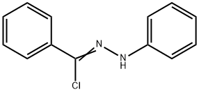 N-Phenylbenzenecarbohydrazonoylchloride 구조식 이미지