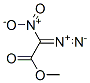 Diazonitroacetic acid methyl ester Structure