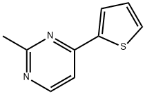 2-Methyl-4-(thiophen-2-yl)pyriMidine Structure