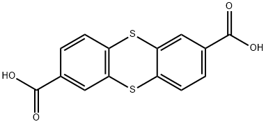 2,7-Thianthrenedicarboxylic Acid Structure