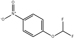 4-(Difluoromethoxy)nitrobenzene 구조식 이미지