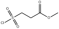 3-Chlorosulfonyl-propionic acid methyl ester 구조식 이미지