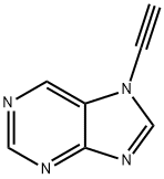 7H-Purine, 7-ethynyl- (9CI) Structure