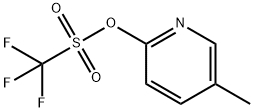 5-Methyl-2-(trifluoromethanesulfonyl)Oxypyridine Structure