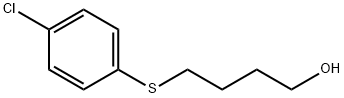 4-(p-클로로페닐티오)부탄올 구조식 이미지
