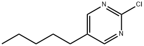 2-CHLORO-5-N-PENTYLPYRIMIDINE Structure