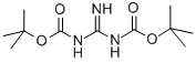 1 3-BIS(TERT-BUTOXYCARBONYL)GUANIDINE Structure