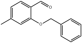 2-(Benzyloxy)-4-methylbenzaldehyde 구조식 이미지