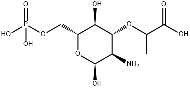 muramic acid-6-phosphate Structure
