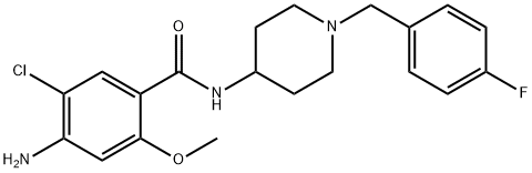 154540-49-5 4-Amino-5-chloro-N-(1-((4-fluorophenyl)methyl)-4-piperidinyl)-2-methox ybenzamide
