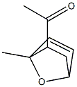 Ethanone, 1-(1-methyl-7-oxabicyclo[2.2.1]hept-5-en-2-yl)-, exo- (9CI) Structure