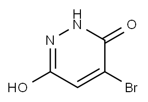 Pyridazine, 3,6-dione, 4-bromo-1,2-dihydro- 구조식 이미지