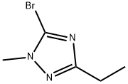 5-bromo-3-ethyl-1-methyl-1H-1,2,4-triazole 구조식 이미지