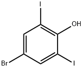 4-Bromo-2,6-diiodophenol 구조식 이미지