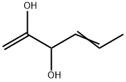 1,4-Hexadiene-2,3-diol (9CI) Structure