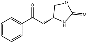 (R)-3-ACETYL-4-PHENYL-2-OXAZOLIDINONE 구조식 이미지