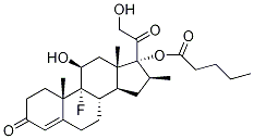 1,2-Dihydro BetaMethasone 17-Valerate Structure