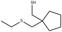 Cyclopentanemethanethiol, 1-[(ethylthio)methyl]- (9CI) Structure
