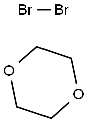 BROMINE-1,4-DIOXANE COMPLEX 구조식 이미지