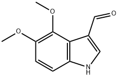 4,5-DIMETHOXY-1H-INDOLE-3-CARBALDEHYDE Structure