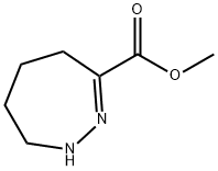 1H-1,2-Diazepine-3-carboxylicacid,4,5,6,7-tetrahydro-,methylester(9CI) 구조식 이미지