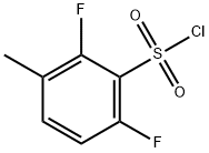 2,6-Difluoro-3-methylbenzenesulfonylchloride Structure