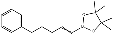 5-페닐-1-펜테닐보론산피나콜에스테르 구조식 이미지