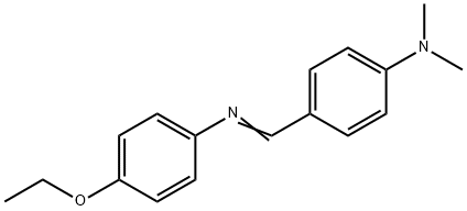 P-DIMETHYLAMINOBENZYLIDENE P-PHENETIDINE Structure