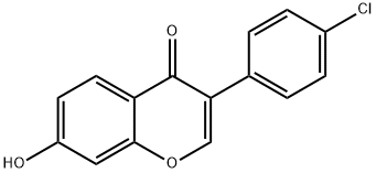 3-(4-CHLORO-PHENYL)-7-HYDROXY-CHROMEN-4-ONE Structure