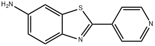 2-PYRIDIN-4-YL-BENZOTHIAZOL-6-YLAMINE Structure
