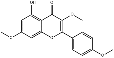 KAEMPFEROL-3,7,4'-TRIMETHYL ETHER Structure