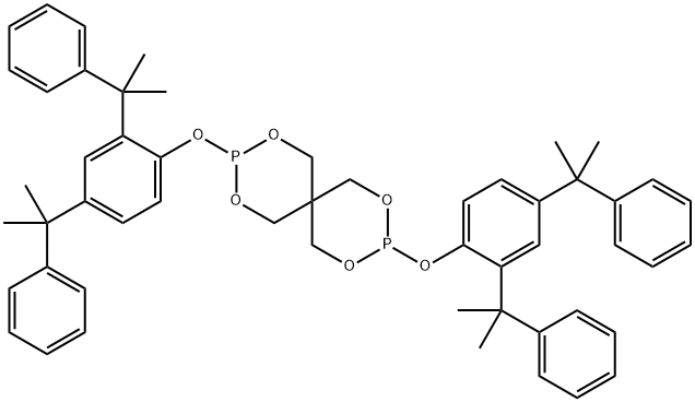 3,9-Bis(2,4-dicuMylphenoxy)-2,4,8,10-tetraoxa-3,9-diphosphaspiro[5.5]undecane Structure