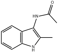 Acetamide,  N-(2-methyl-1H-indol-3-yl)- 구조식 이미지