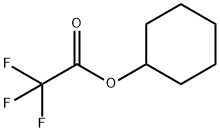 Trifluoroacetic acid cyclohexyl Structure