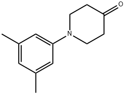 1-(3,5-DIMETHYL-PHENYL)-PIPERIDIN-4-ONE Structure